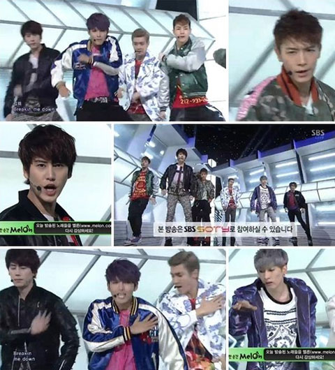 Super Junior M 渾然一体の振り付け 韓流エンターテインメント