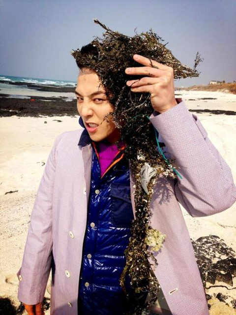 G Dragon ワカメヘア写真を公開 韓流エンターテインメント