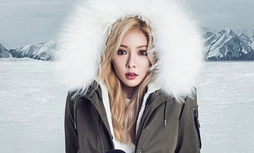4Minuteキム・ヒョナ、冬のファッショングラビア