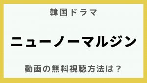 韓流エンターテインメント_韓国ドラマ_ニューノーマルジン