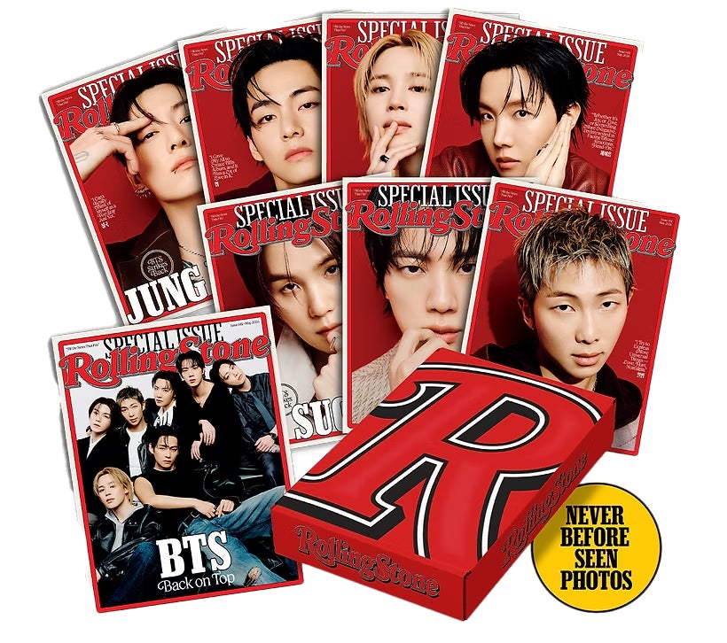 Rolling Stone BTSコレクターズエディションBOX SETが日本で数量限定販売決定