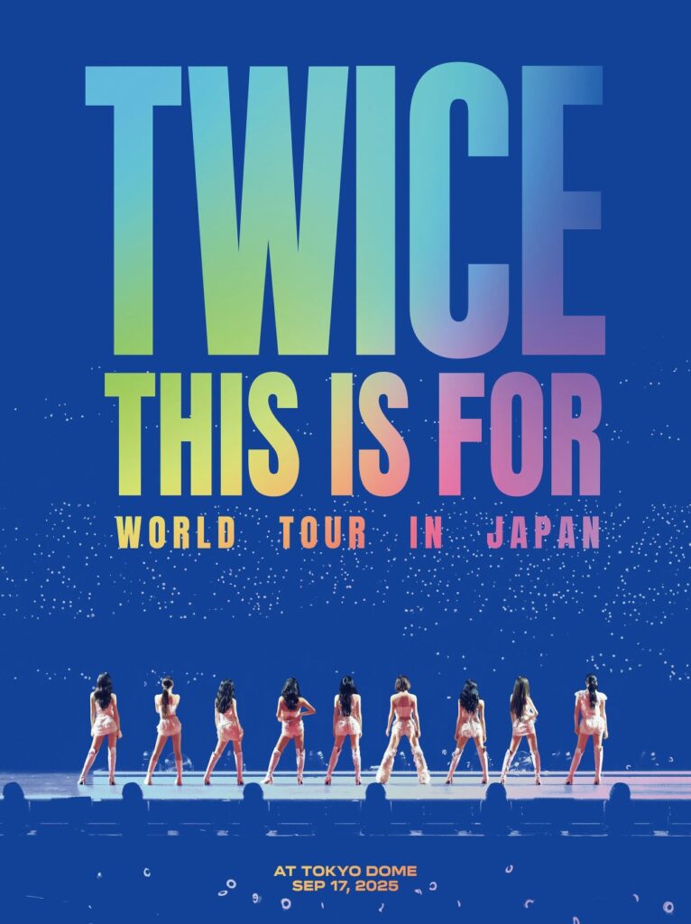 TWICEのライブ映像が新宿のユニカビジョンで3曲フル尺放映