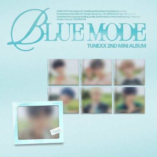 TUNEXX、2ND MINI ALBUM「BLUE MODE」発売記念で10月に日本イベント開催