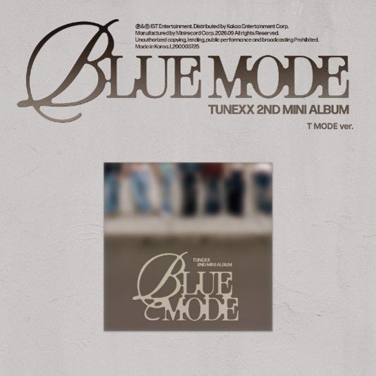 TUNEXX、2ND MINI ALBUM「BLUE MODE」発売記念で10月に日本イベント開催
