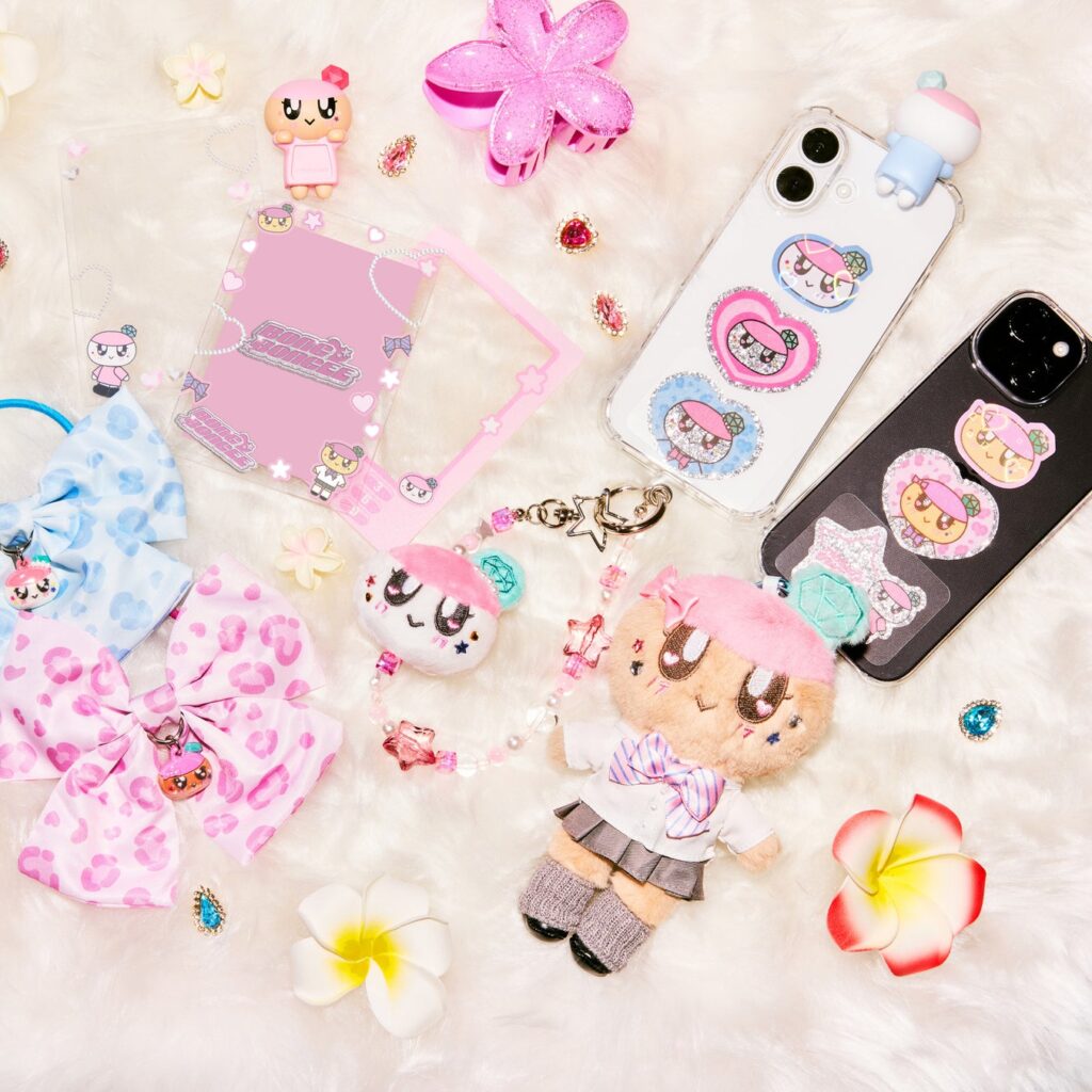 SEVENTEEN公式キャラBONGBONGEEがギャルスタイルで登場 日本オリジナルグッズ予約販売開始