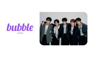 JYP中国ボーイズグループCIIUがbubble for JAPAN参入 メンバーと直接交流できる推し活新選択肢