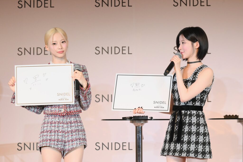BABYMONSTER RUKAとASAがSNIDELアンバサダーに就任 イベントで語ったファッションへのこだわりと日本ツアーの思い出