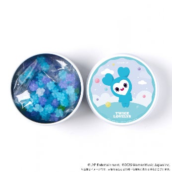 TWICE公式キャラ「TWICE LOVELYS」のオリジナルクッキー缶と金平糖缶が発売、9人の個性をスイーツで表現