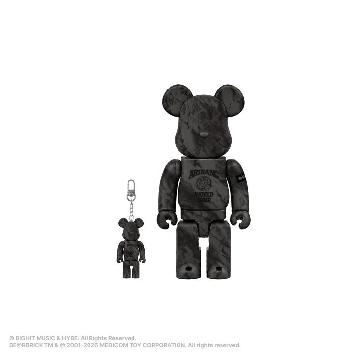 BTSとBE@RBRICKのコラボフィギュアが10月7日より予約販売、ワールドツアー『ARIRANG』を記念した限定デザイン