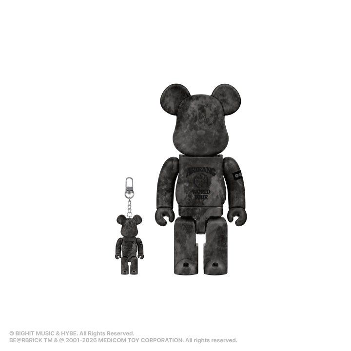 BTSとBE@RBRICKのコラボフィギュアが10月7日より予約販売、ワールドツアー『ARIRANG』を記念した限定デザイン